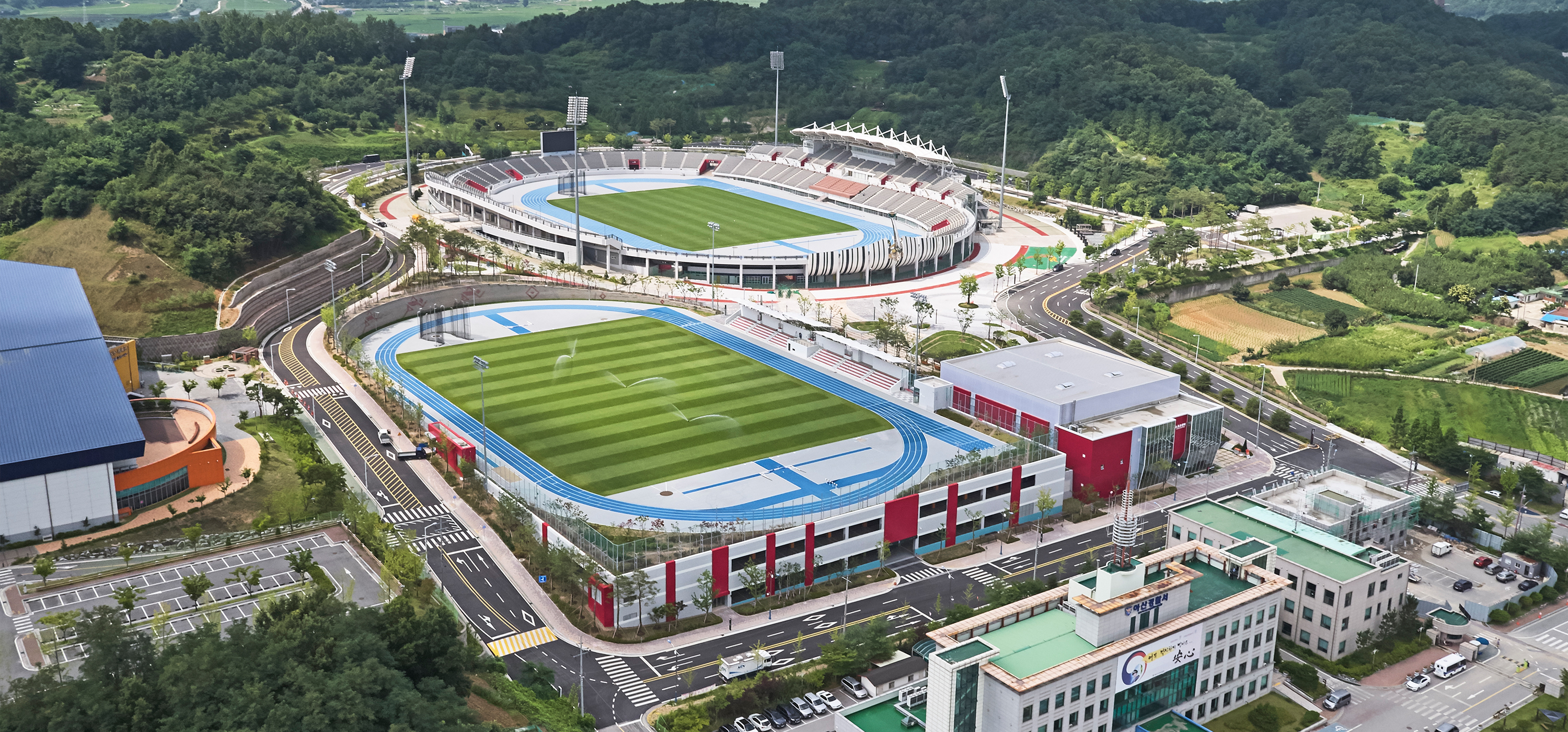 Yi Sunshin Sports Complex PROJECT HAEAHN Architecture